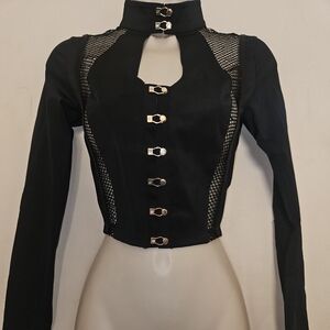 Honey Birdette Tash Long-sleeve Top size Small or Large NWT